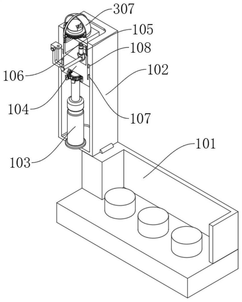 Operation safety improving device for construction machinery