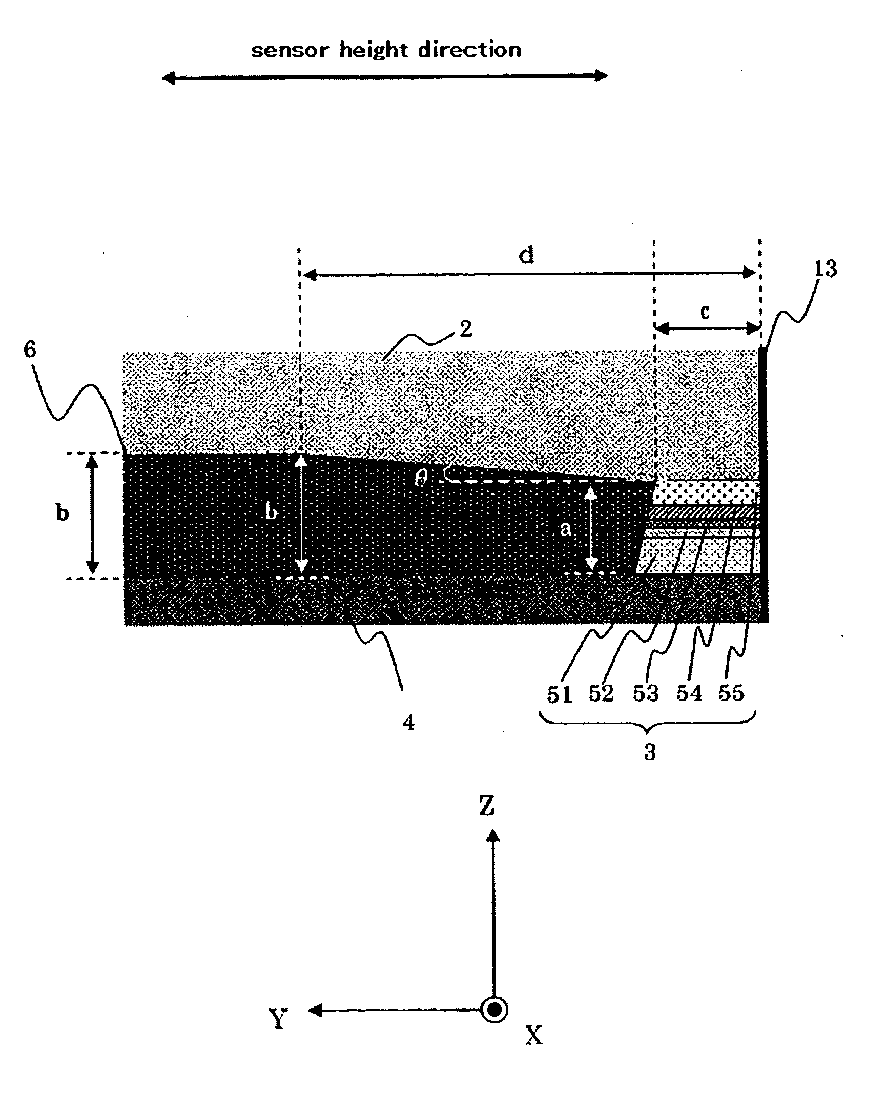 Magnetic head, fabrication process of magnetic head, and magnetic disk storage apparatus mounting magnetic head