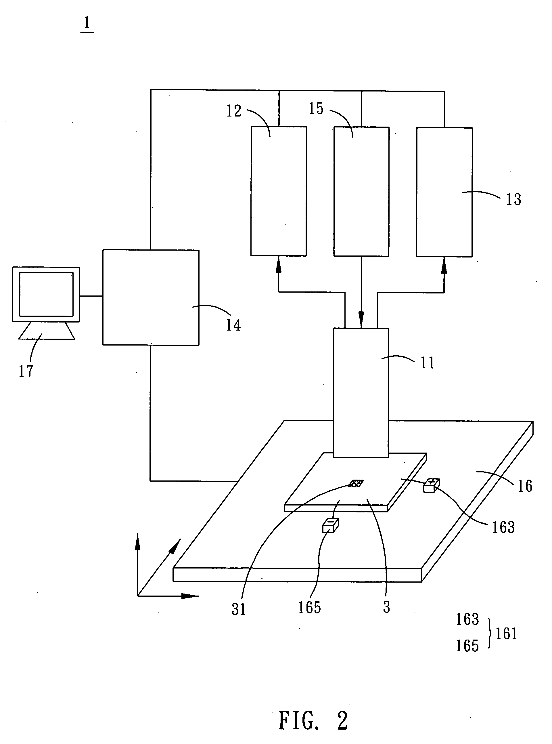 System of detection and repair and method thereof
