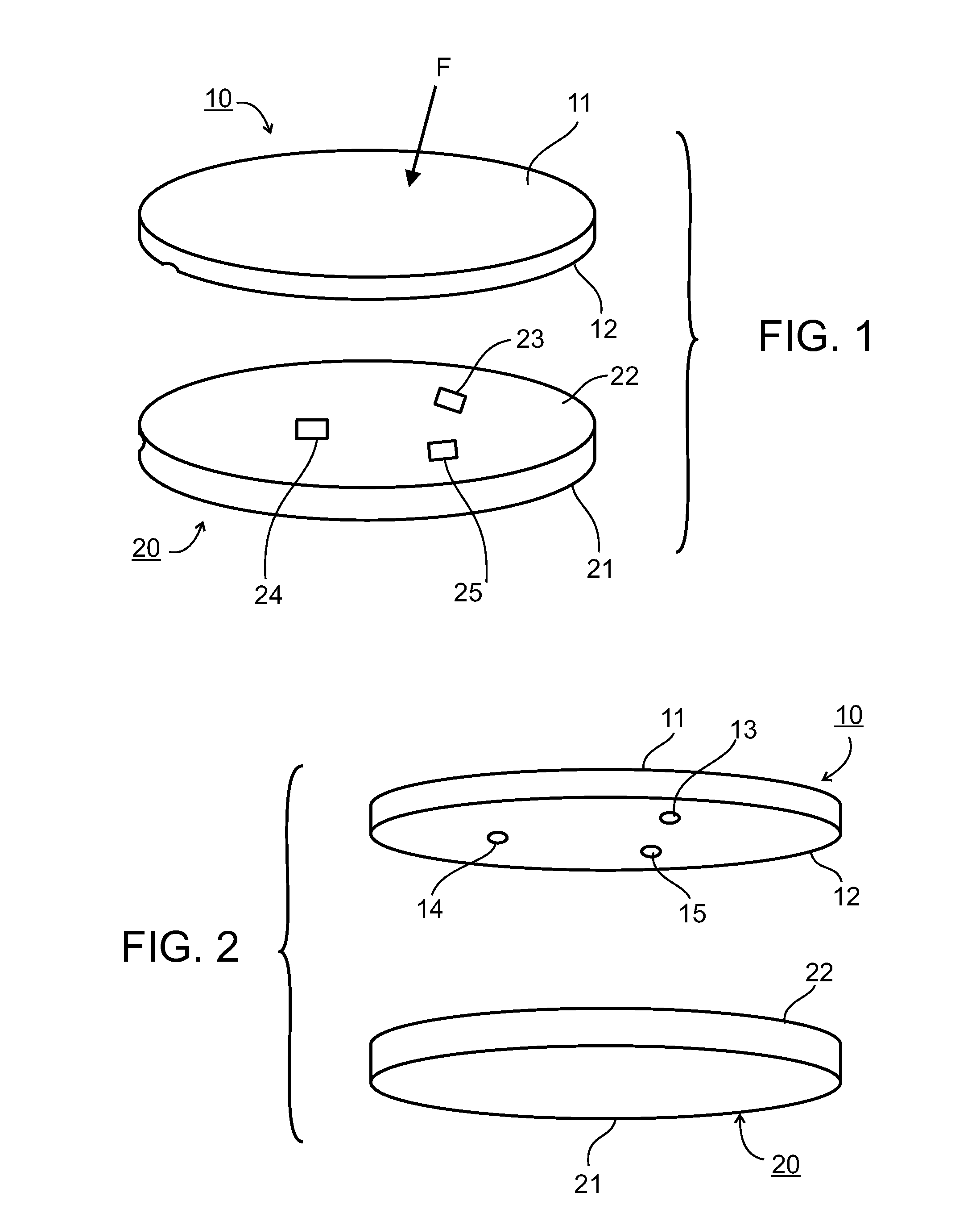 Apparatus for measuring components of a point force