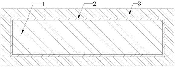 A kind of preparation method of lead-based layered composite material