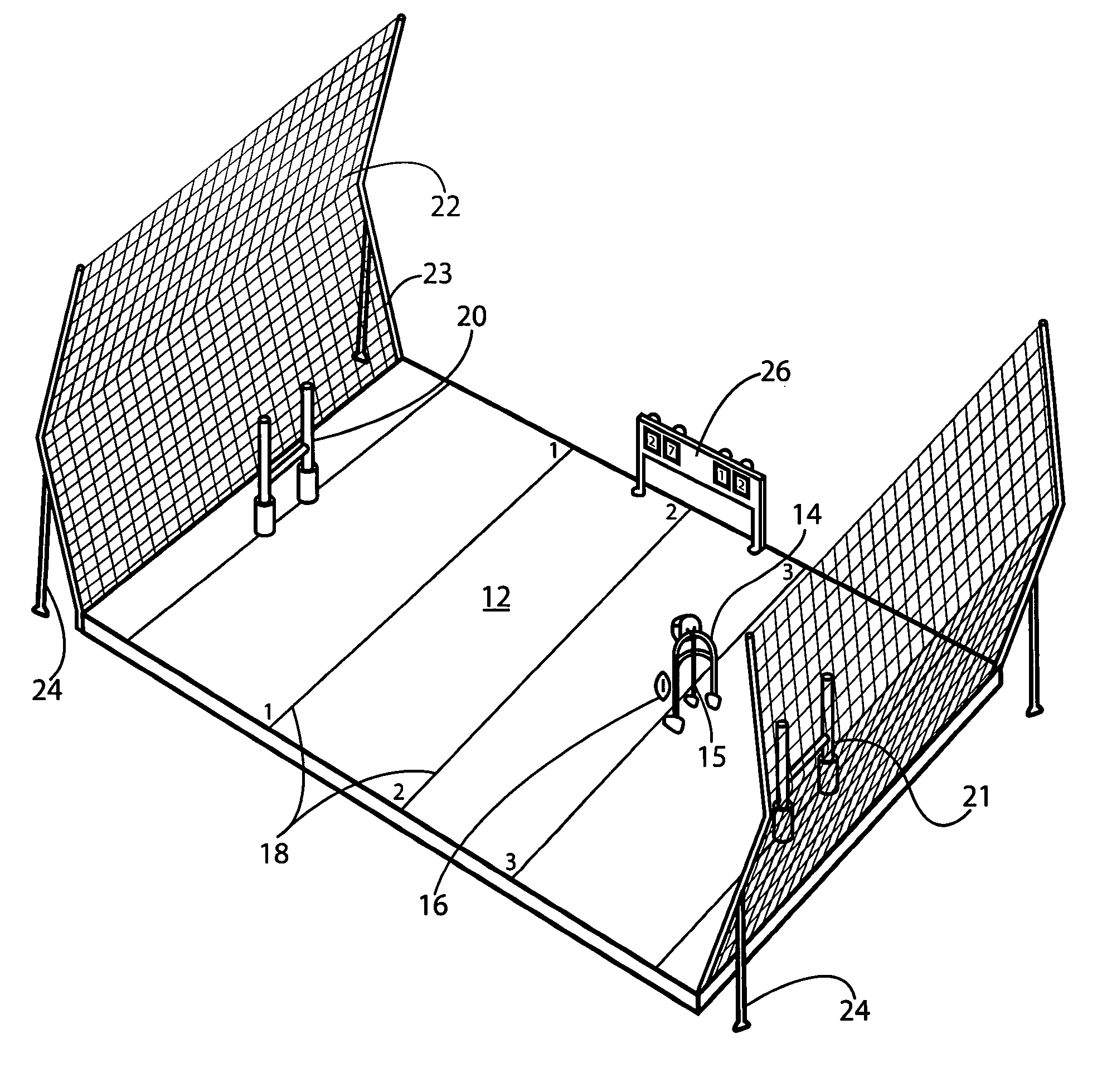 Table-top football kicking game