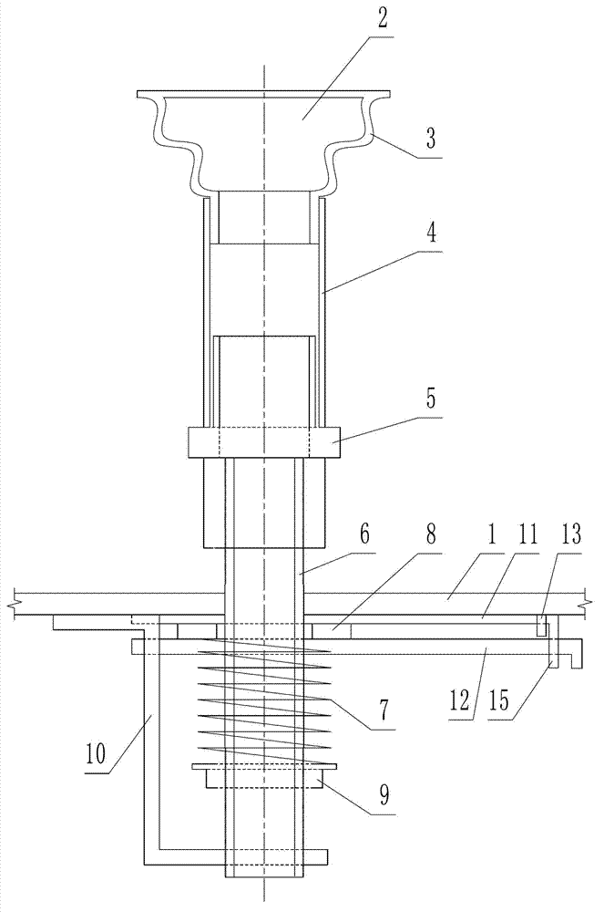 Tunnel secondary lining back arch grouting pipe reserving system