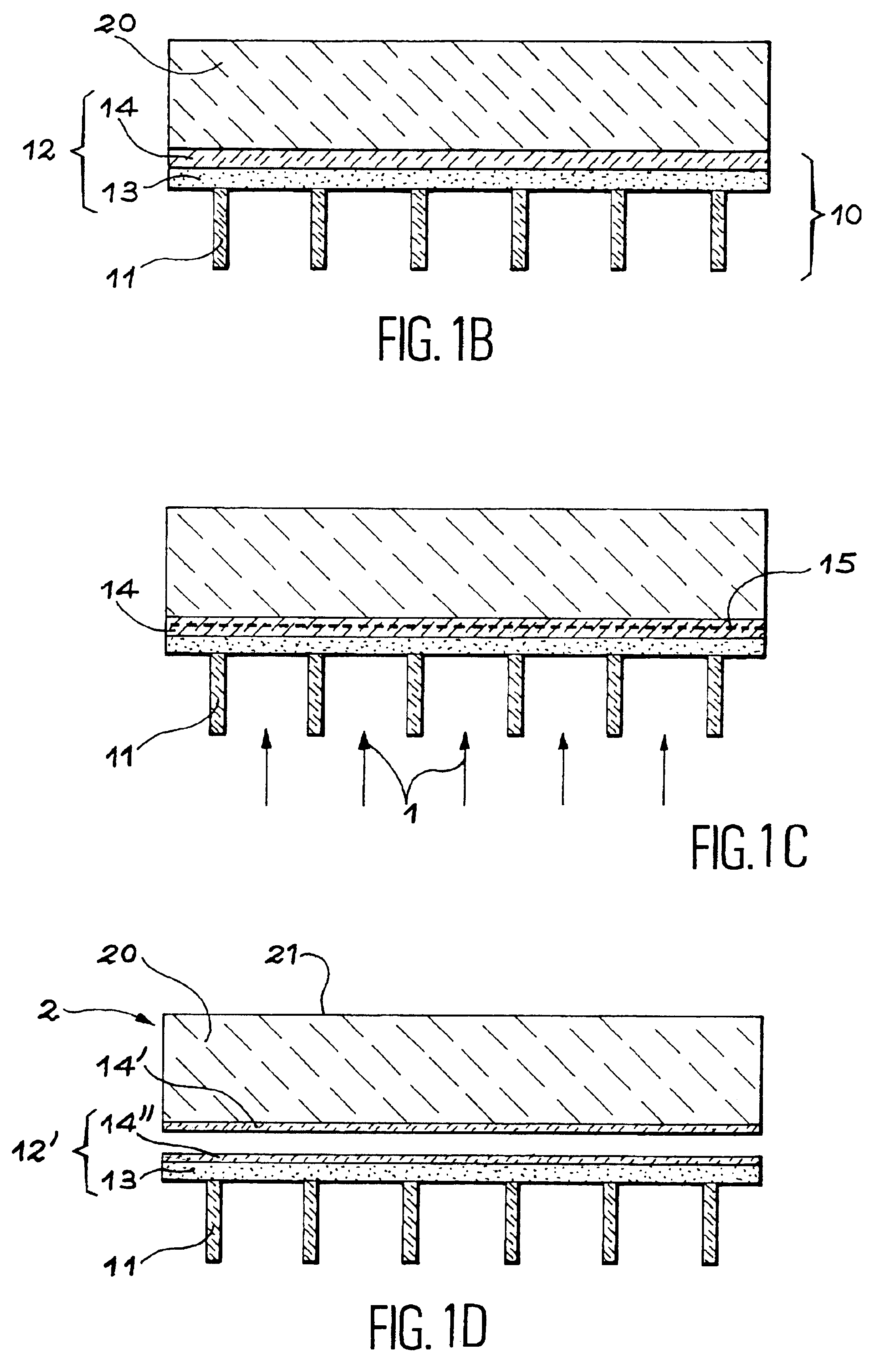 Method for producing a thin film comprising introduction of gaseous species