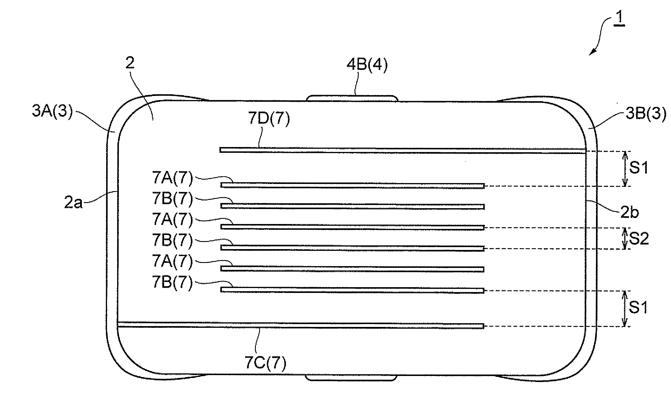Multilayer capacitor and mounted structure thereof