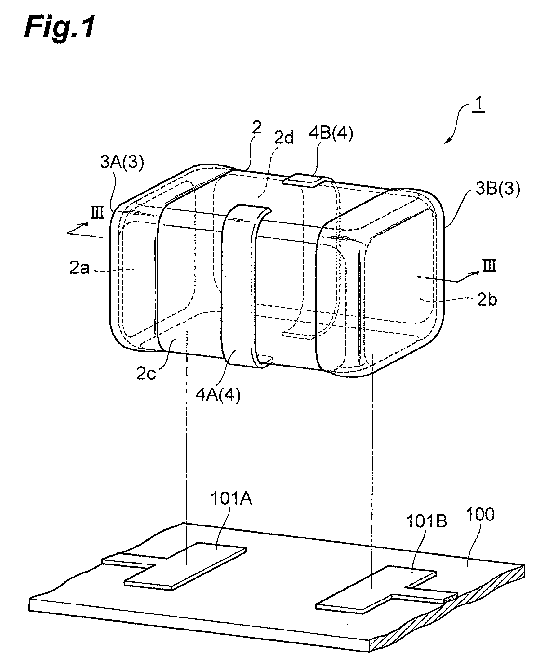 Multilayer capacitor and mounted structure thereof