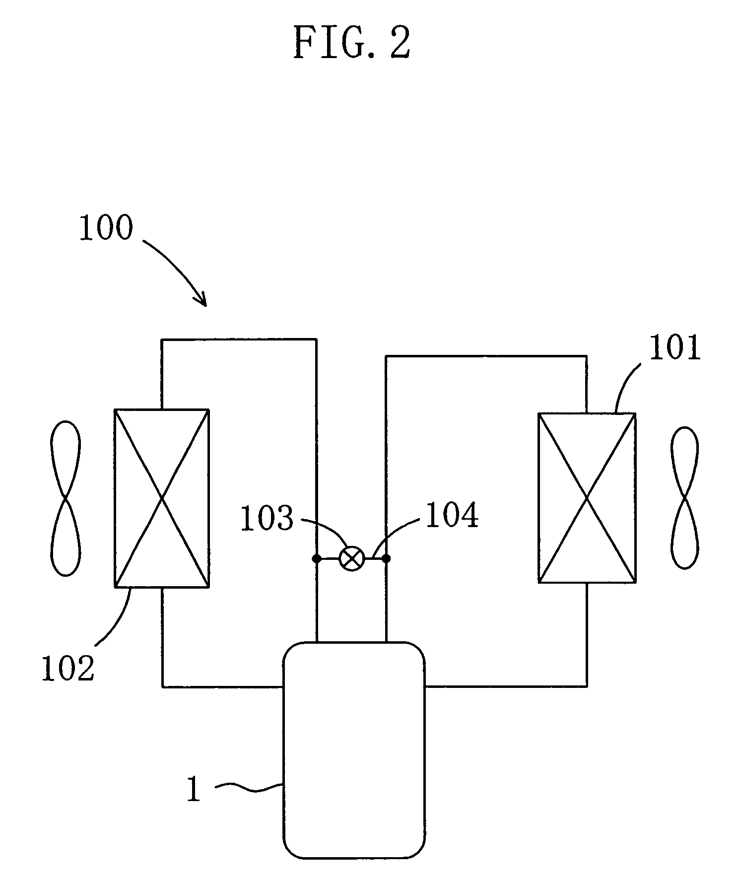 Rotary fluid device performing compression and expansion of fluid within a common cylinder