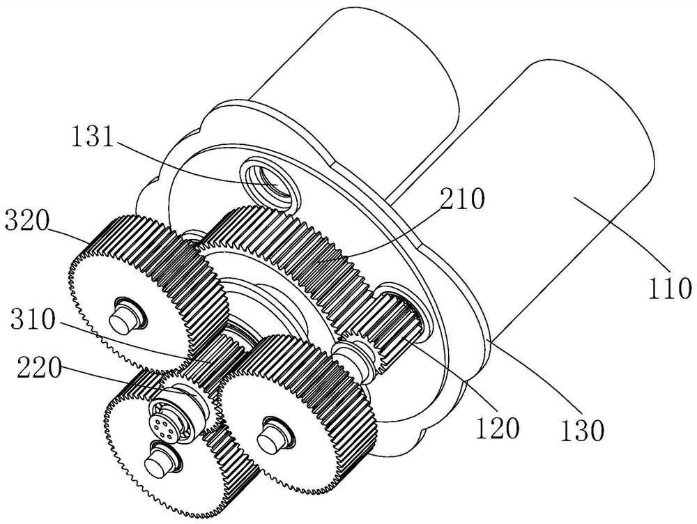 Speed reducer for punching machine