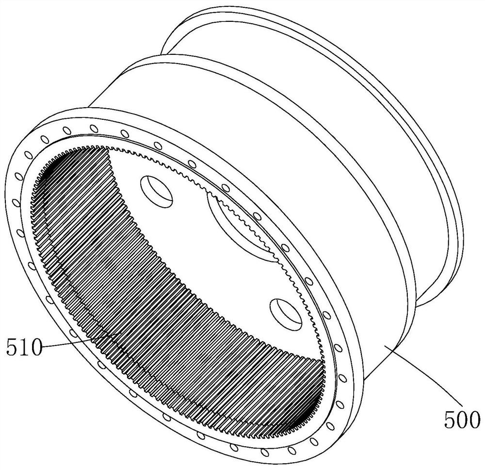 Speed reducer for punching machine