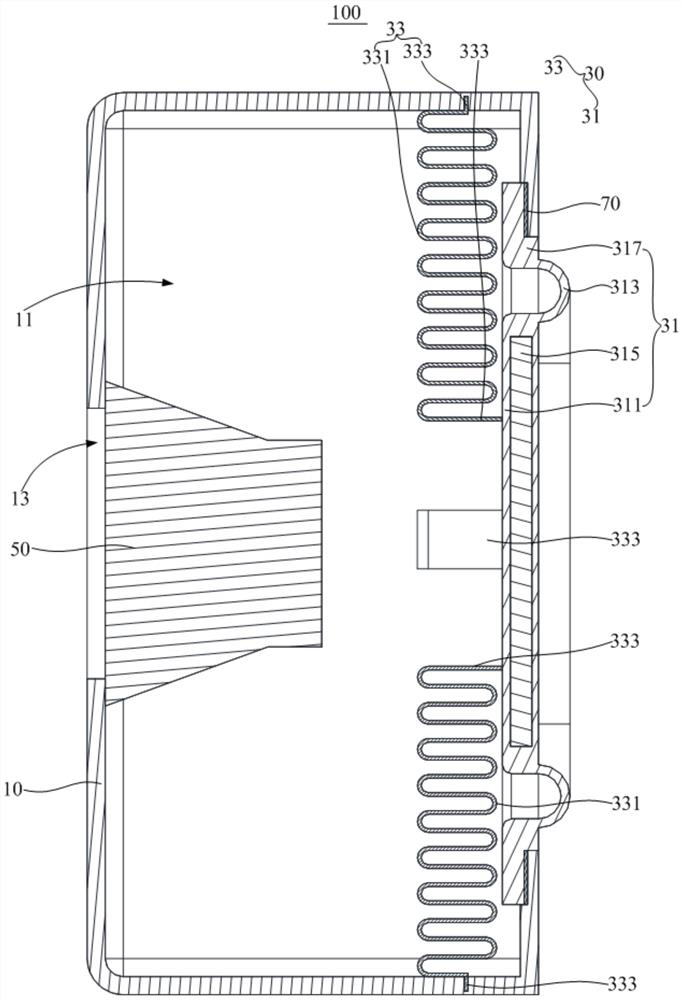 Passive radiator and sound production equipment