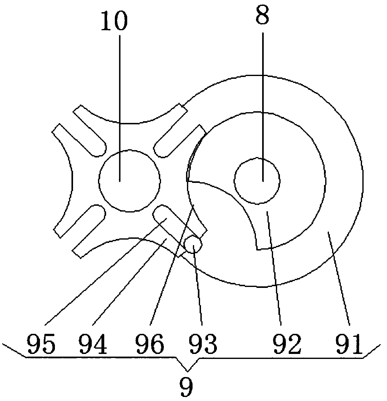 Annealing device for plastic products