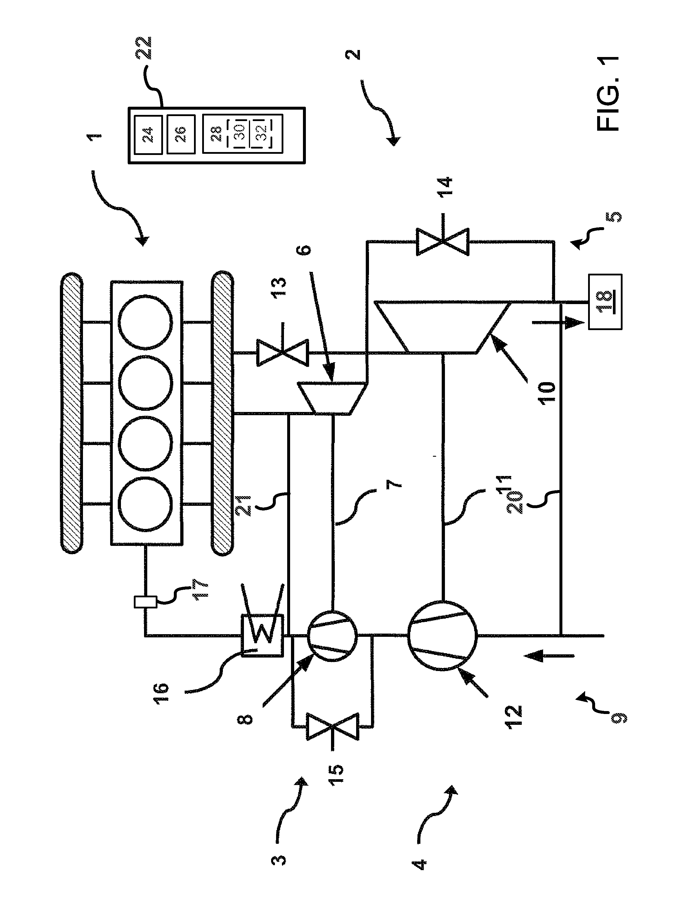 Method for controlling a turbocharger arrangement of an internal combustion engine, and control device