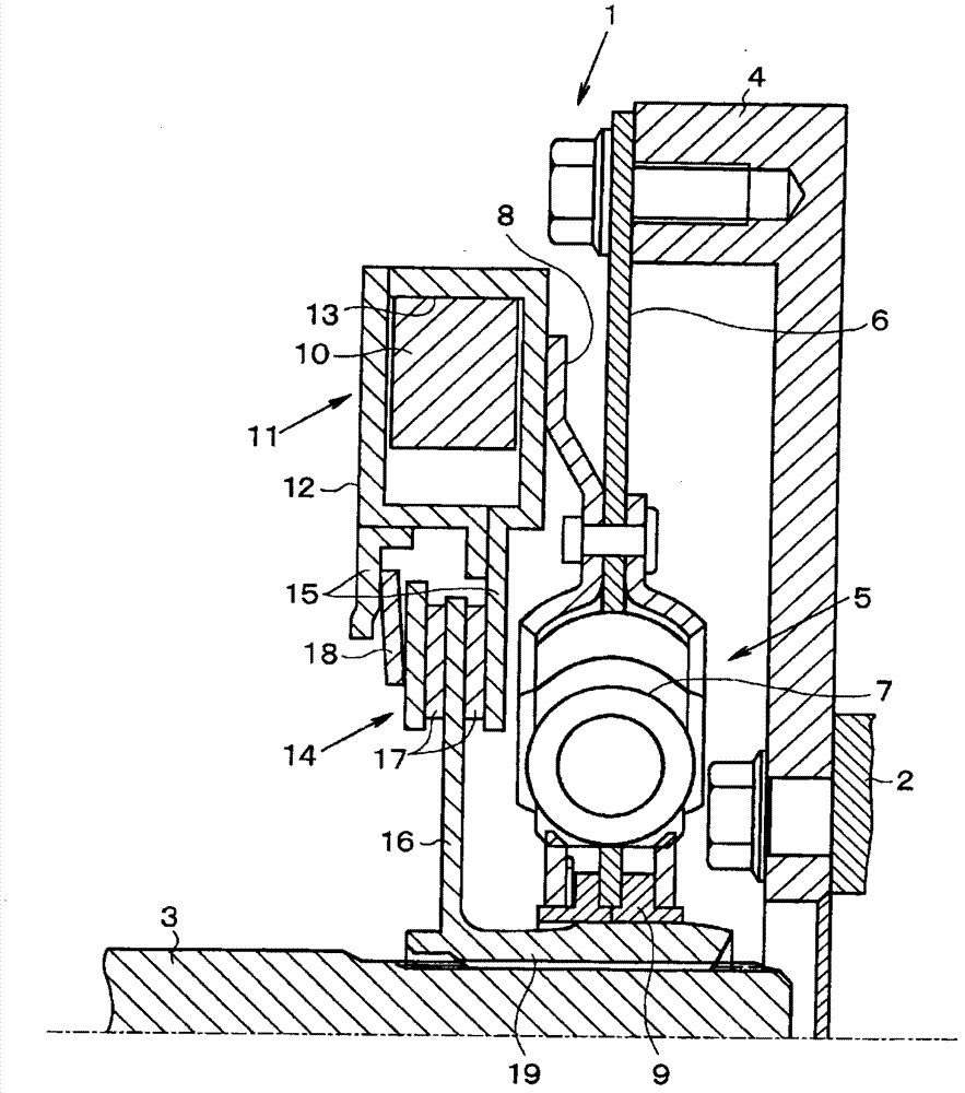 Vibration damping device