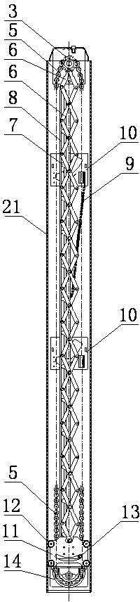 Electric sunshade curtain