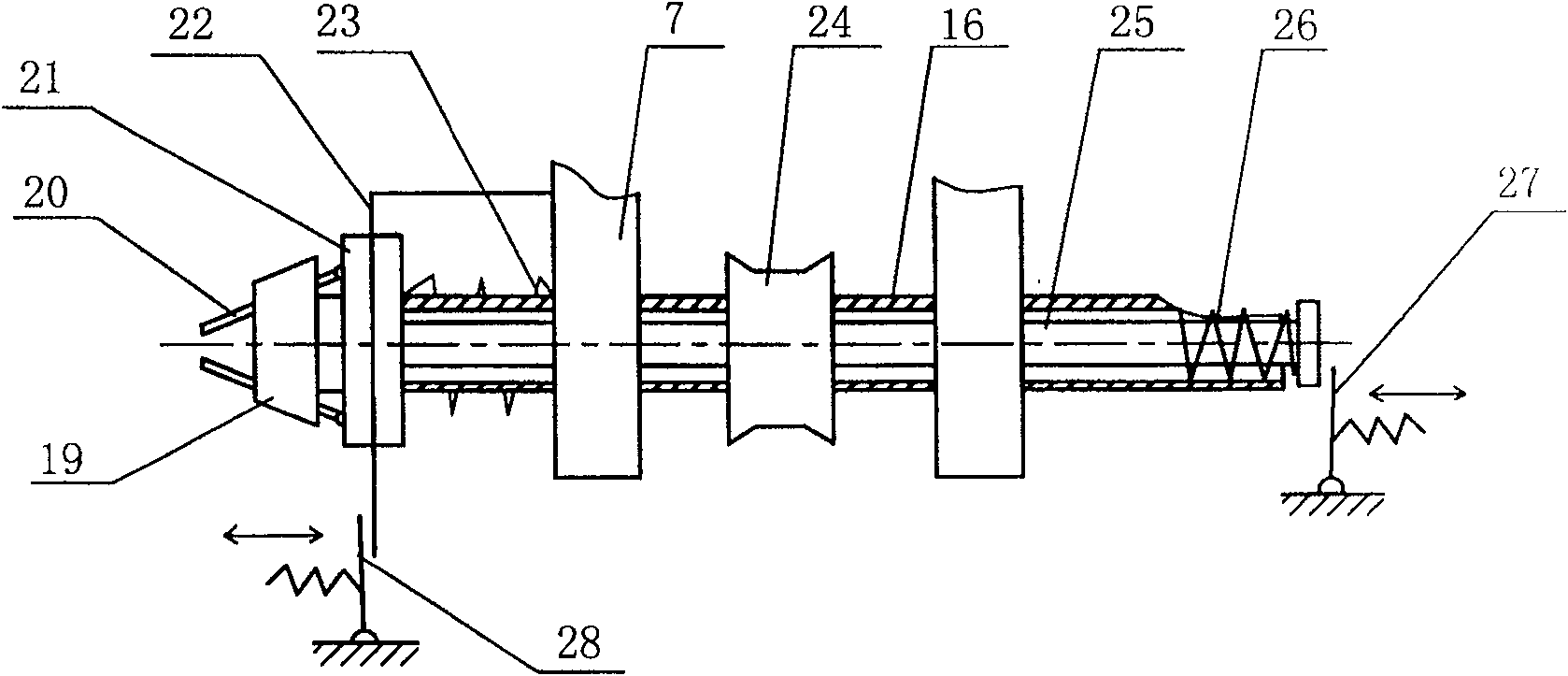 Glass needle-tube former of pre-encapsulated injector