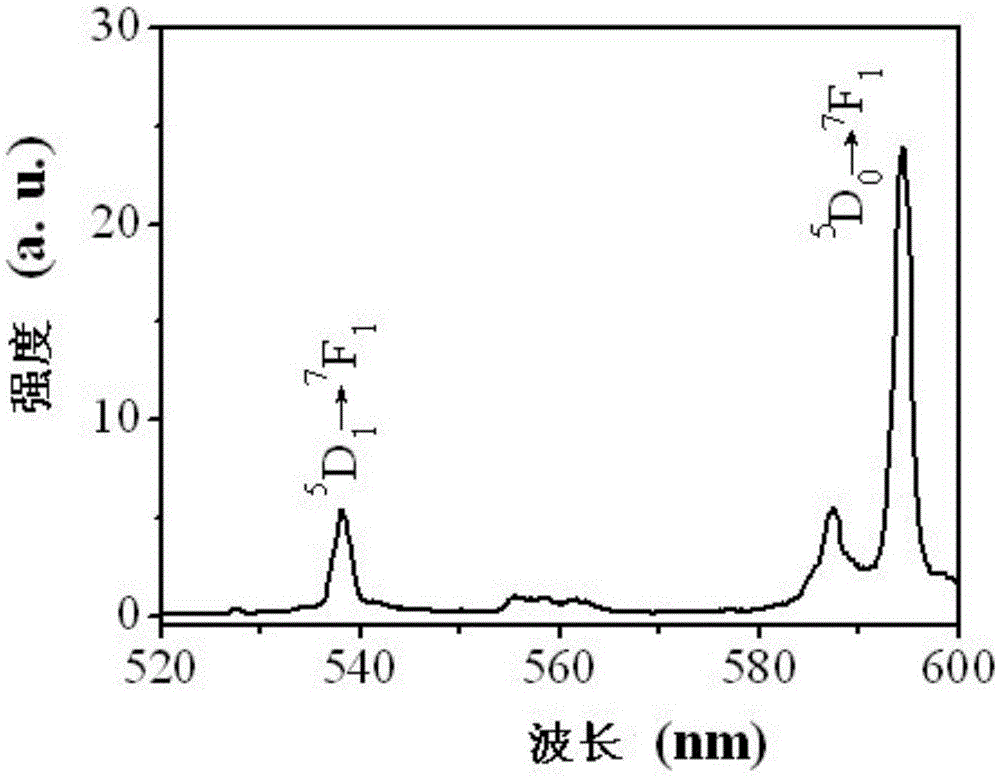 Correction method for down-conversion fluorescence intensity ratio temperature measurement technology