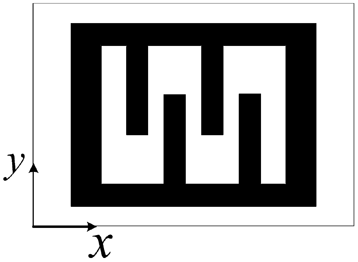 Interdigital transmission-type terahertz quarter-wave plate