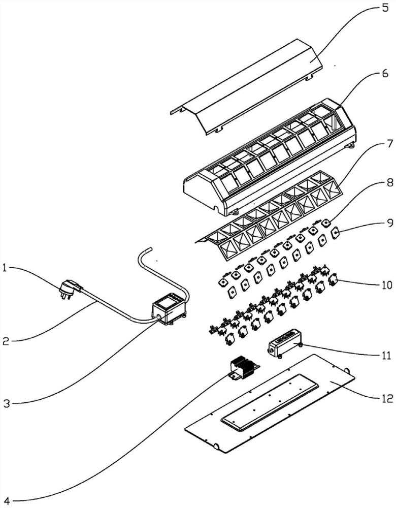 Ultraviolet disinfection lamp