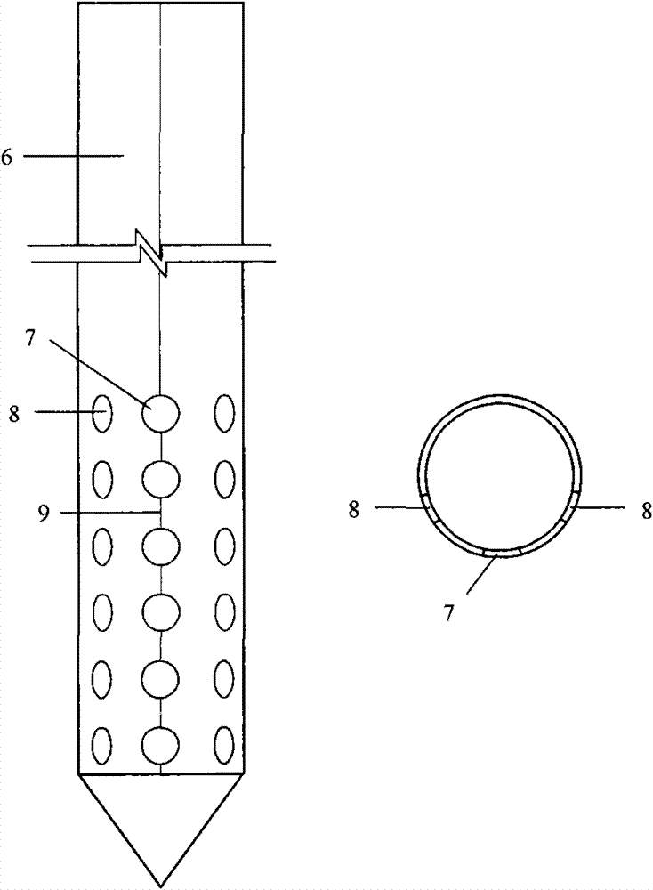 Water sealing consolidation equipment of cast-in-place pile soil body and construction technology thereof