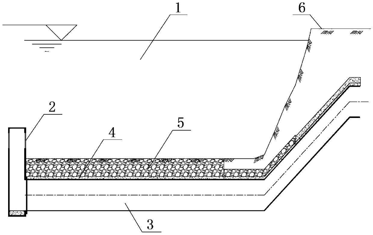 Construction method of water intaking pipes