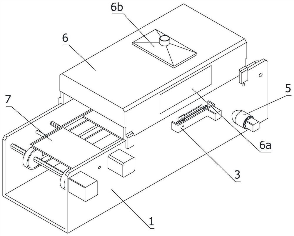 Display card welding cooling device and method with intelligent reciprocating type moving function