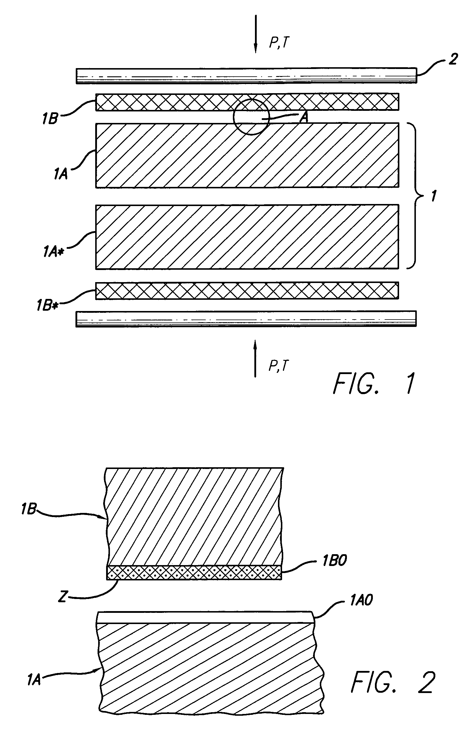 Method for the production of a multi-layer identity card of plastic