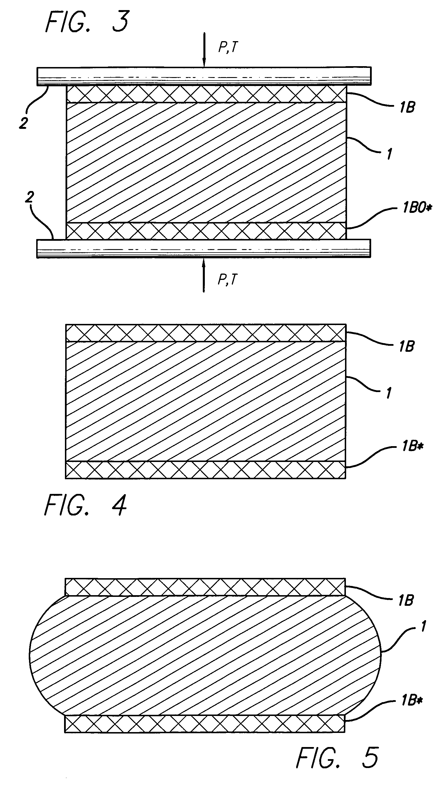 Method for the production of a multi-layer identity card of plastic