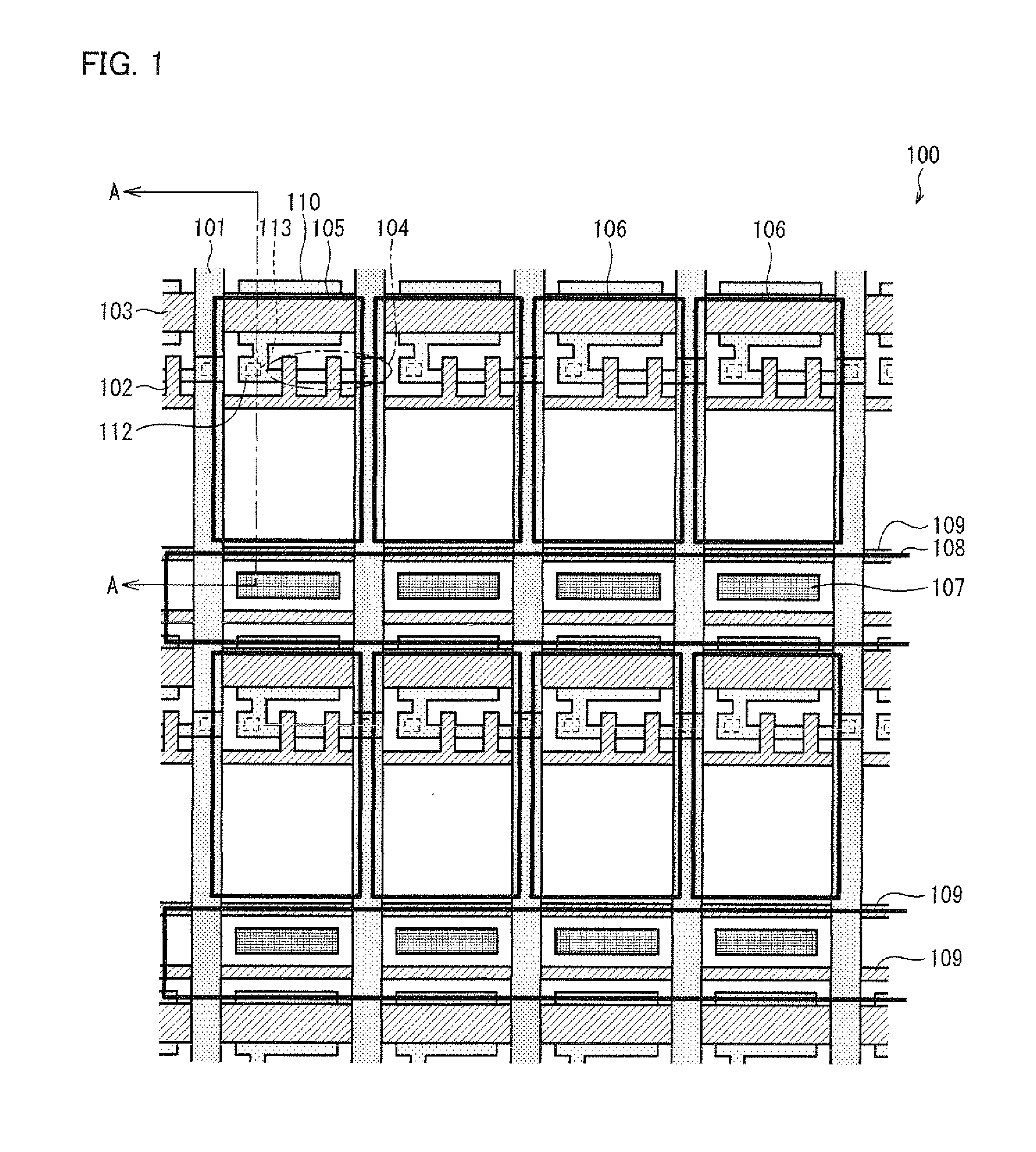 Display device and active matrix substrate