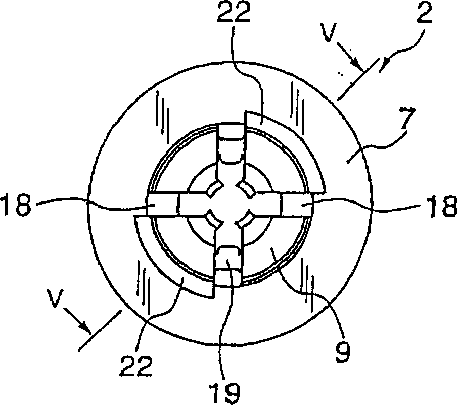 Clamp and element connection device