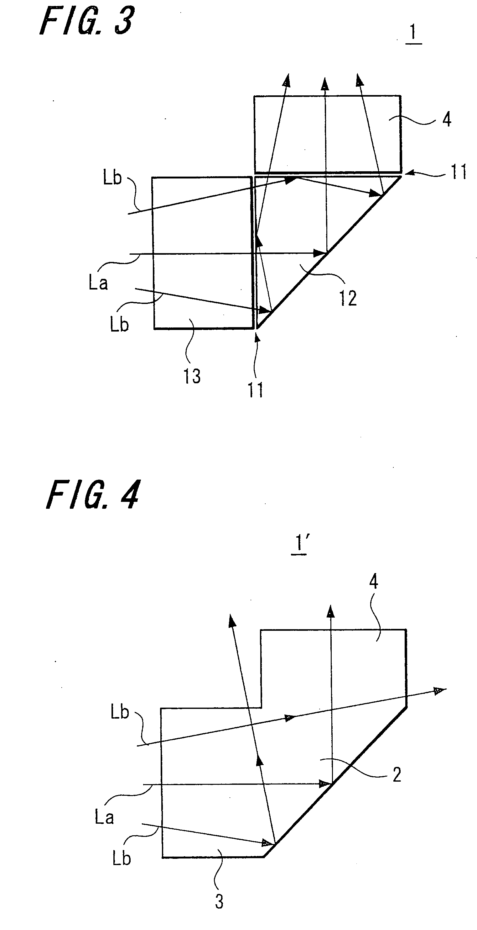 Composite optical element and projection optical device