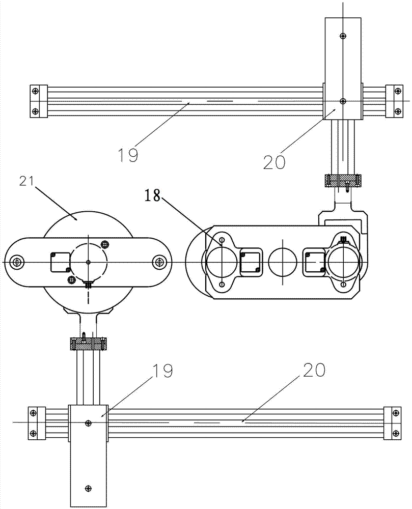 Automatic dust removing and oil applying system and working method thereof