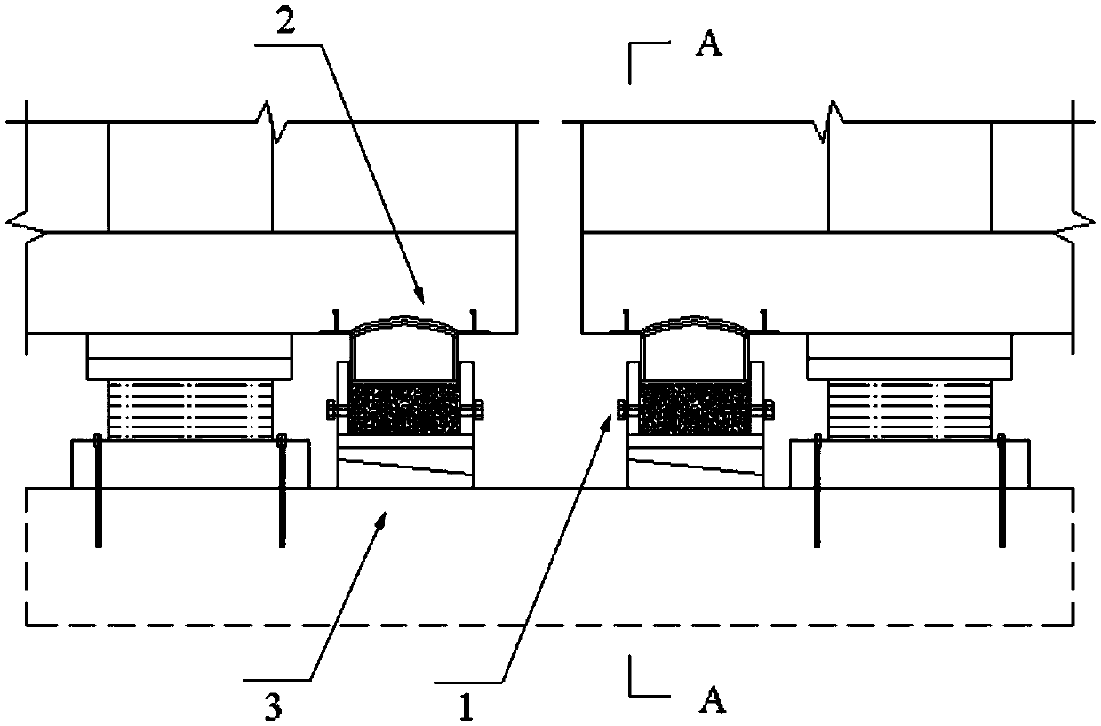 Precast beam hoisting positioner and precast beam hoisting construction method