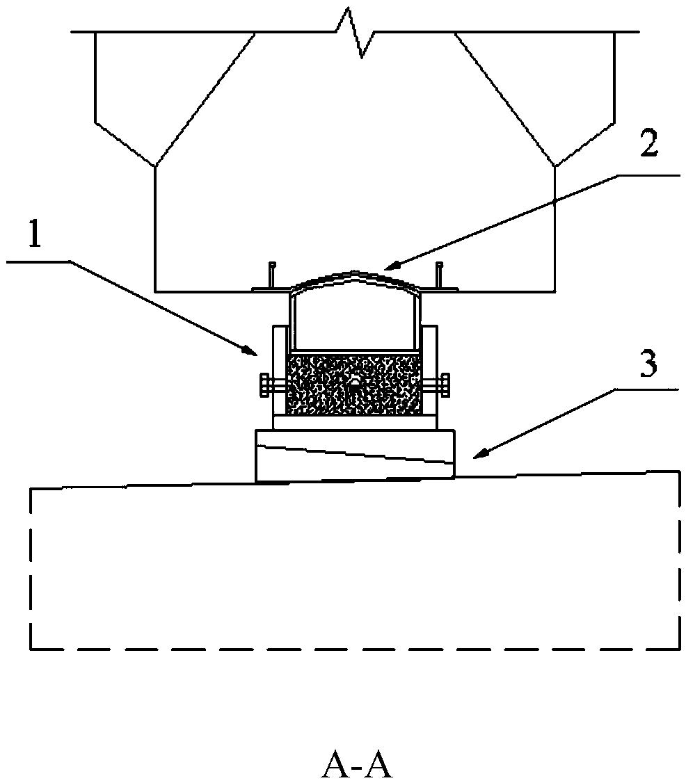 Precast beam hoisting positioner and precast beam hoisting construction method