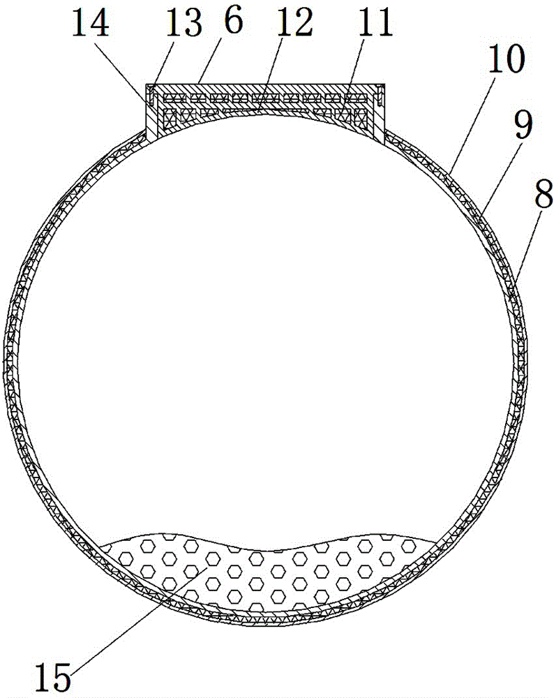 Rapid treatment device for surface of steel plate