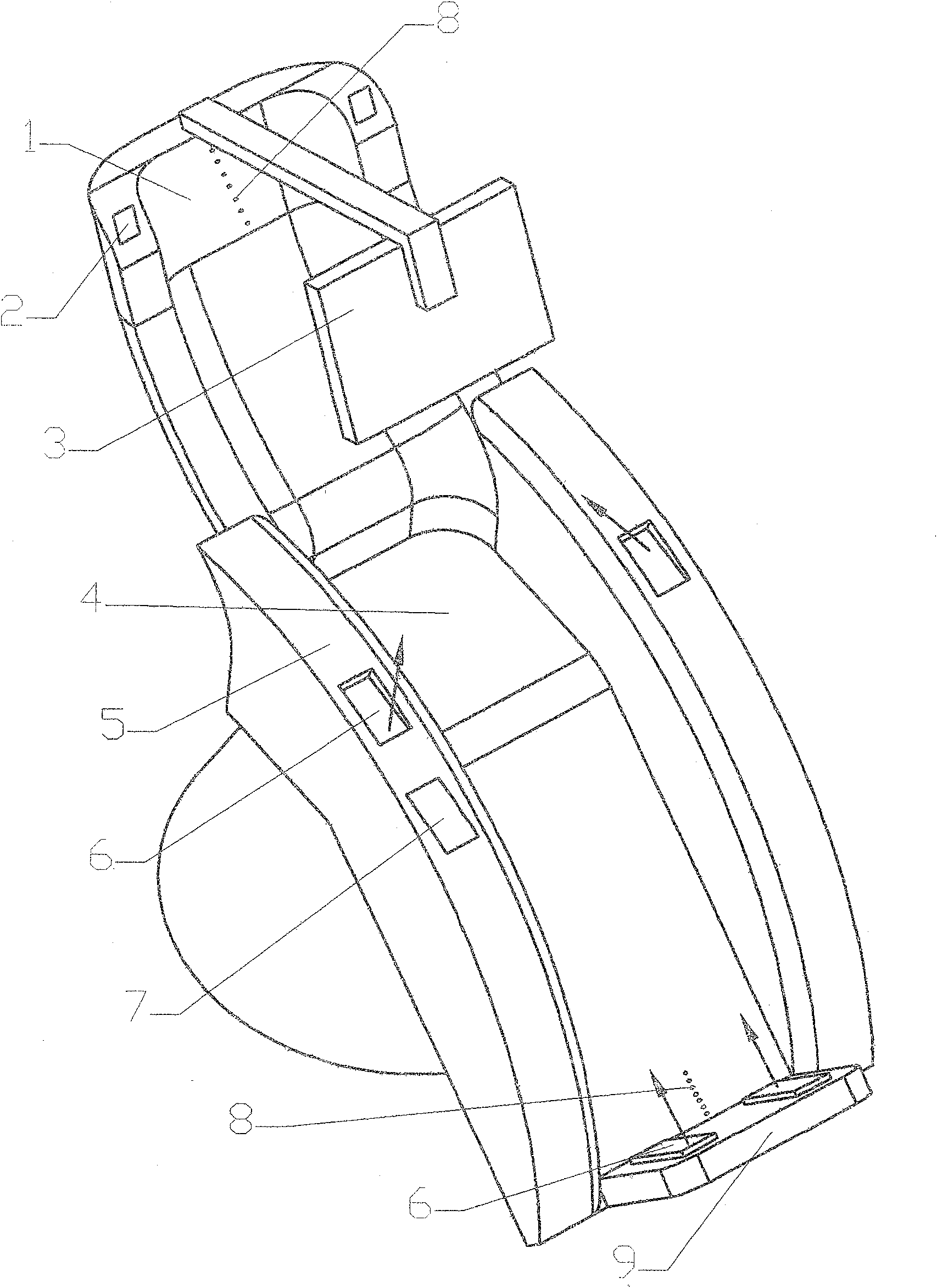 Computer integrated health operations chair and its computer signal input apparatus