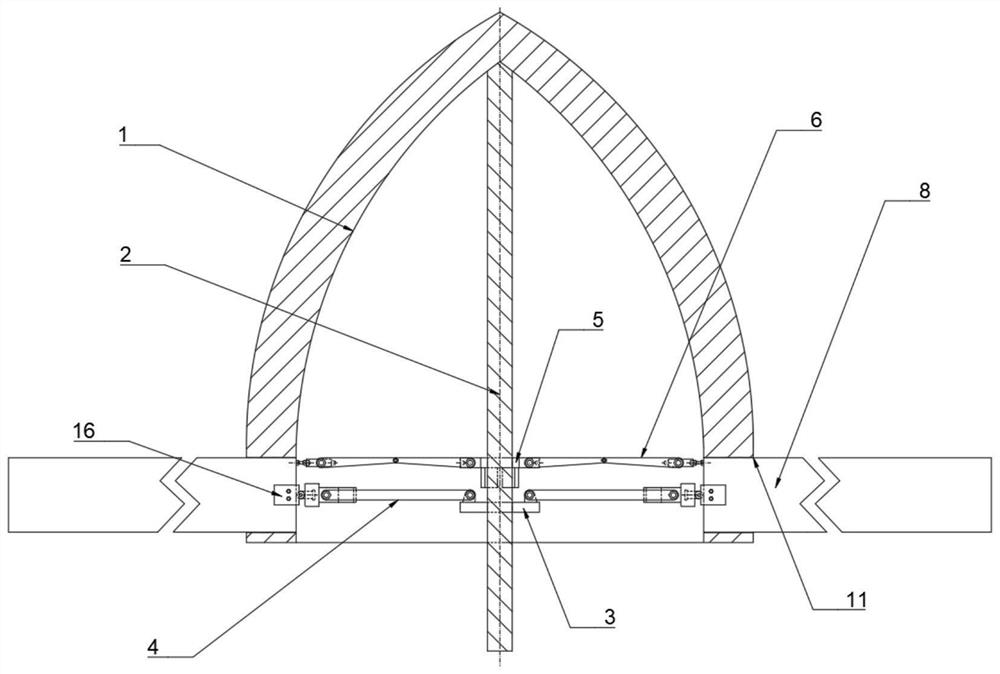 Variable-diameter rotor device and variable-pitch control method thereof