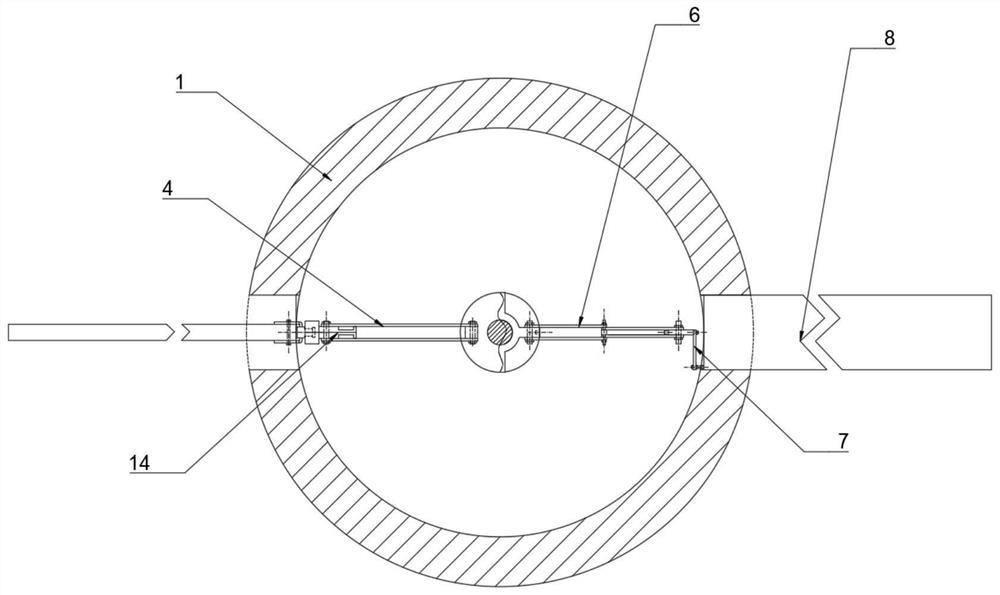 Variable-diameter rotor device and variable-pitch control method thereof