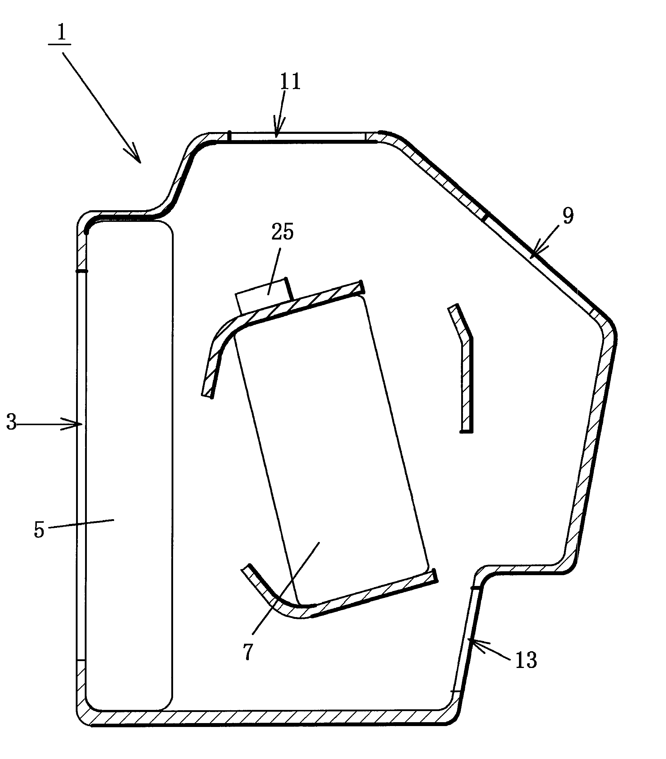 Heating unit of vehicle heating system