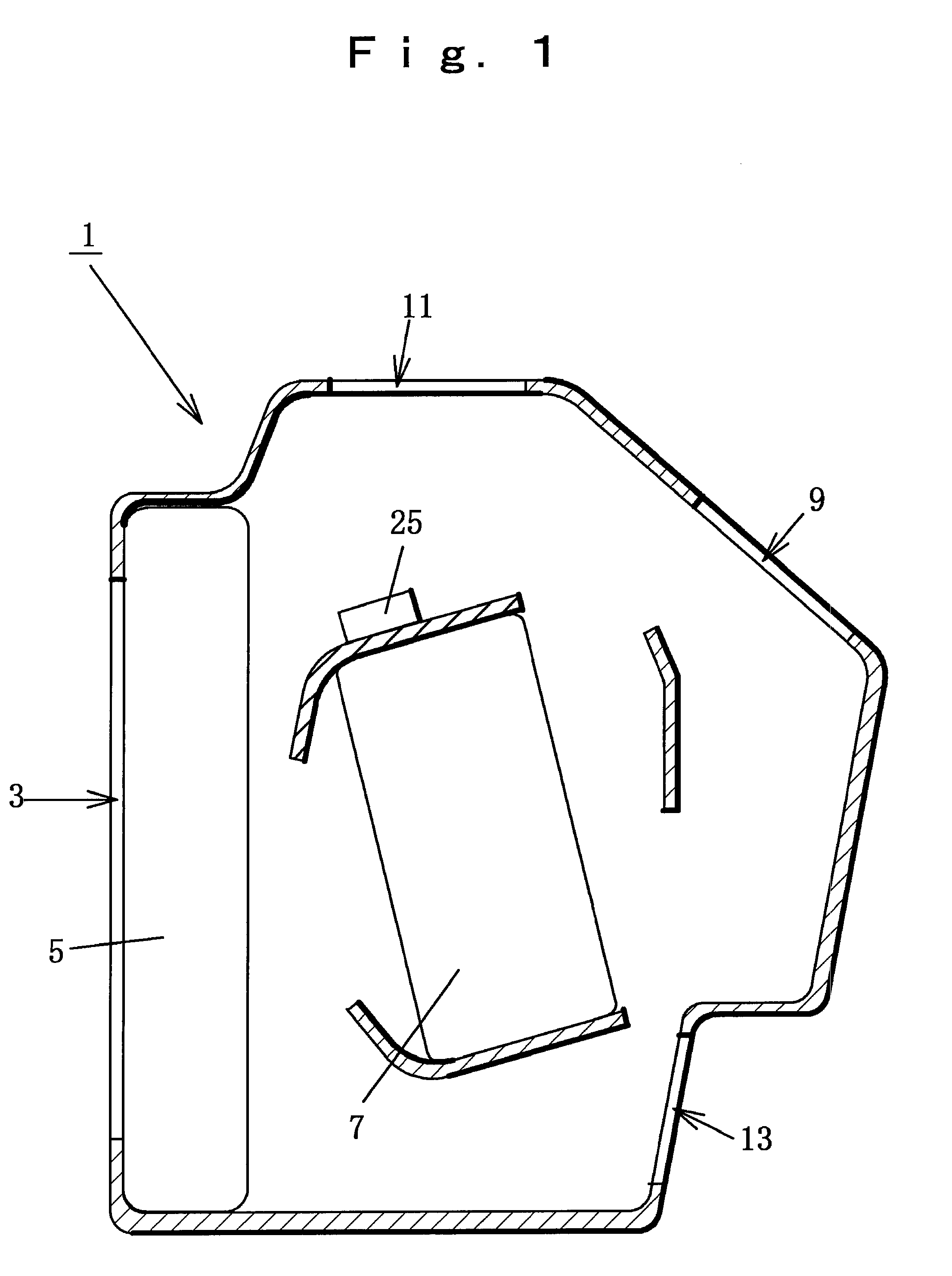 Heating unit of vehicle heating system