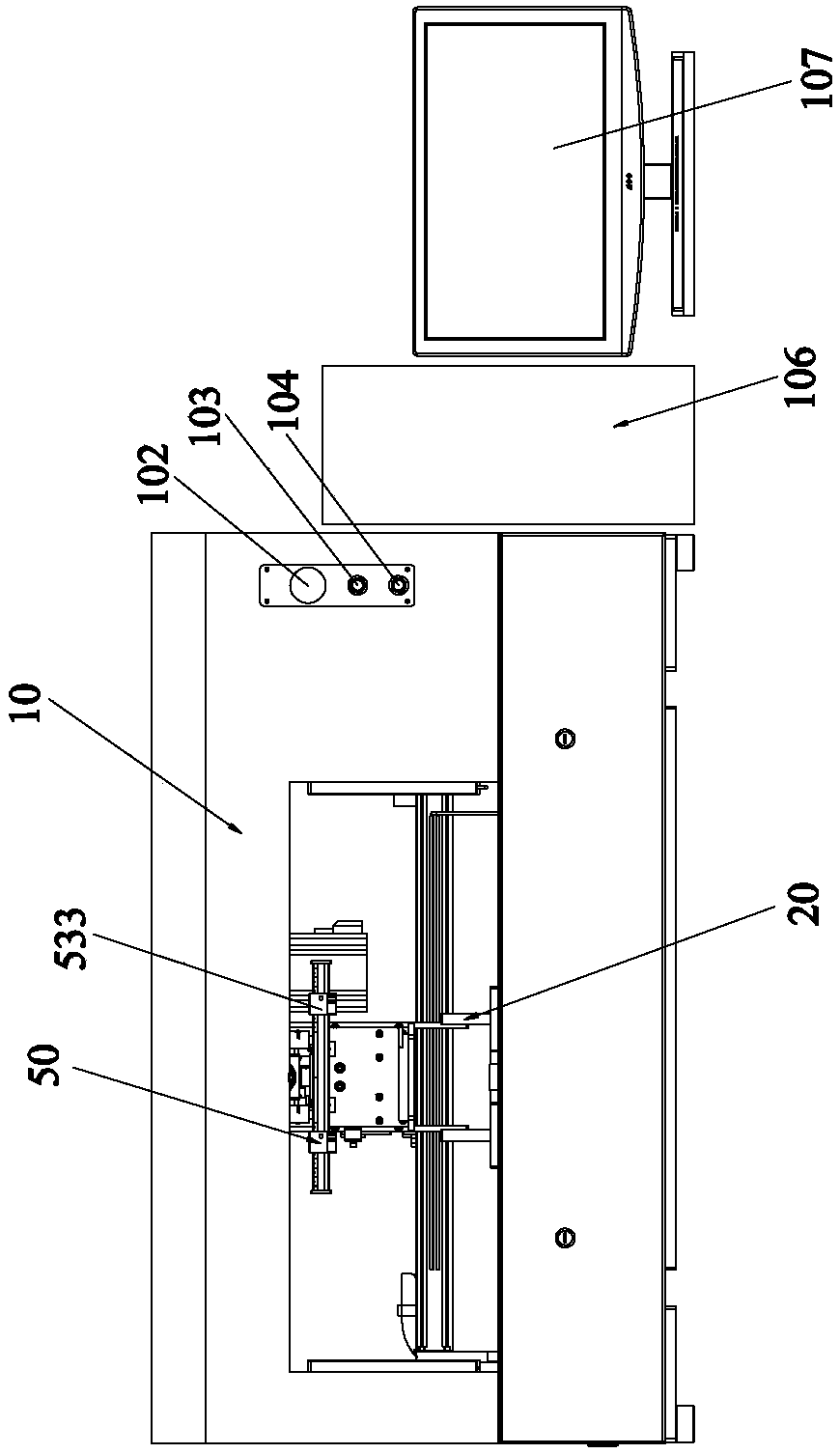Scraper detection device for omnidirectional detection