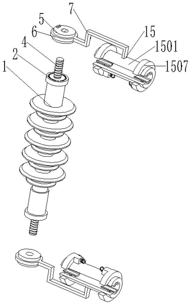 Insulator for preventing cable from loosening