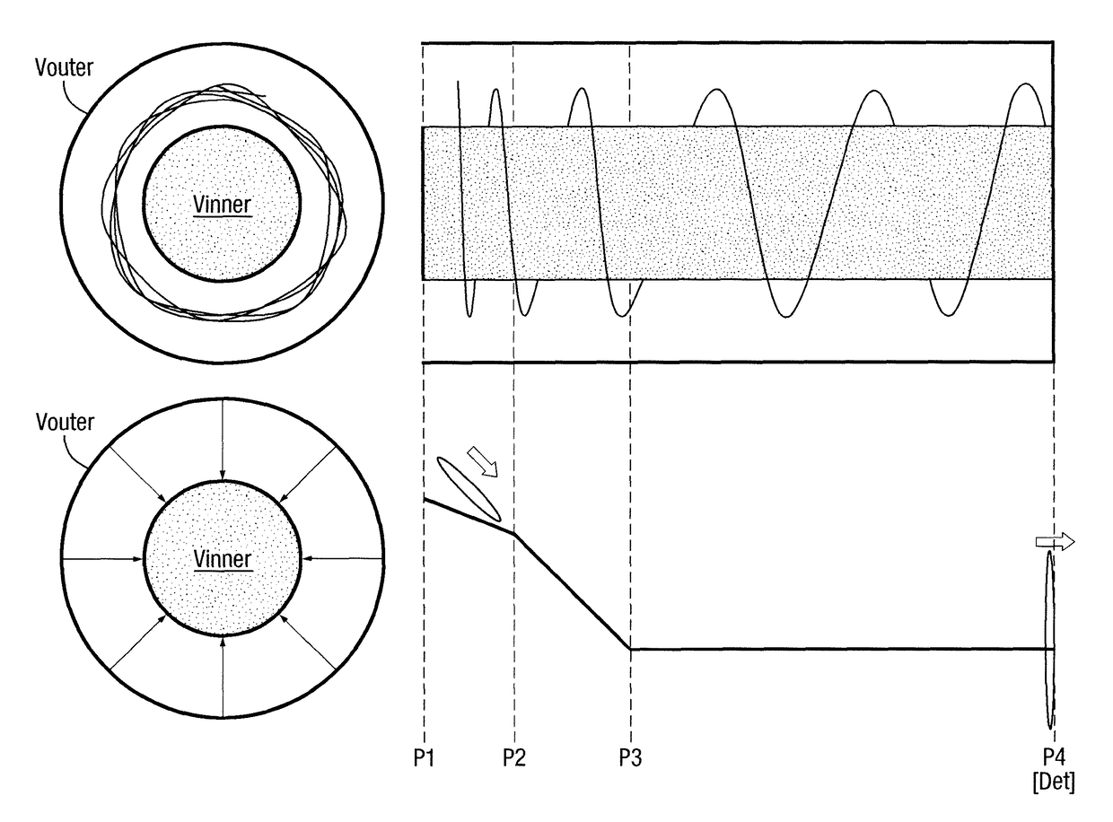 Orthogonal acceleration coaxial cylinder time of flight mass analyser