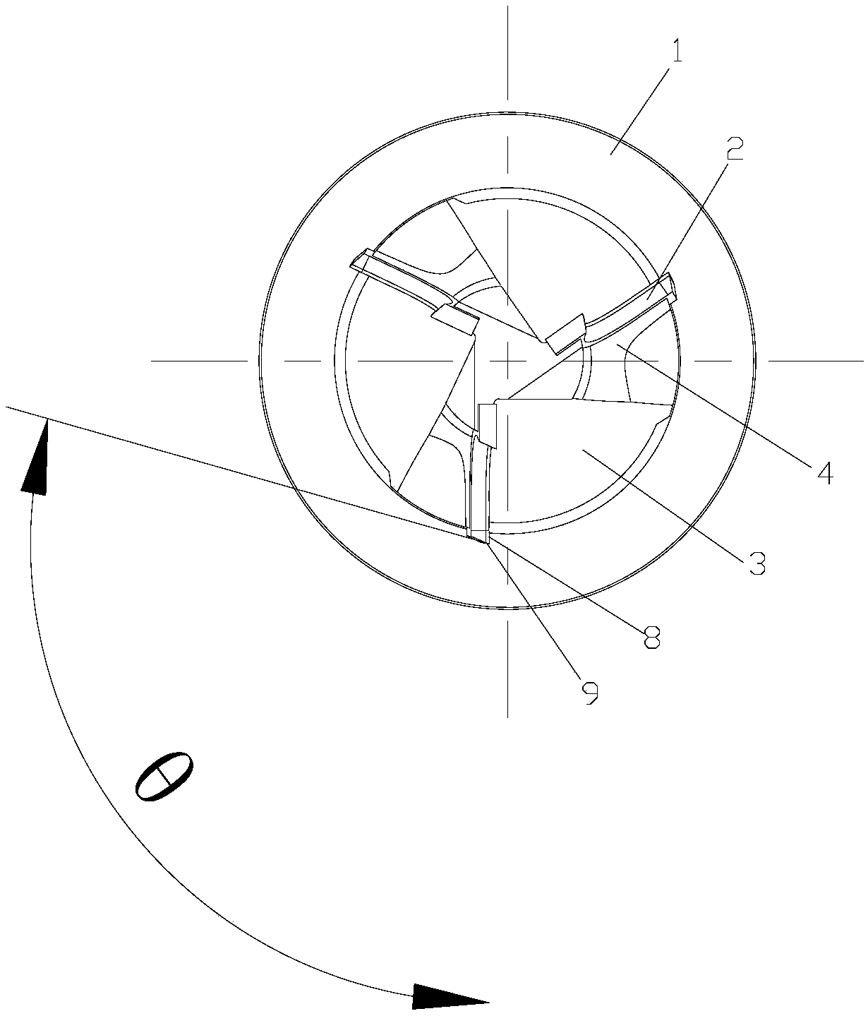 Tool for forming and processing mobile phone appearance