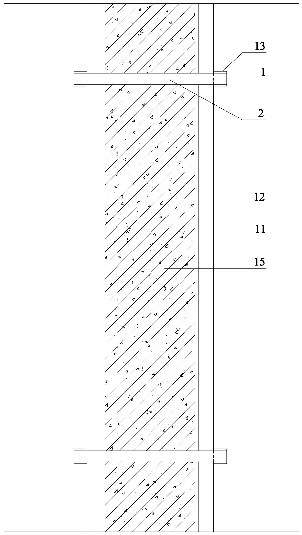 Ring beam construction method based on tool type shaping concrete ring beam formwork structure