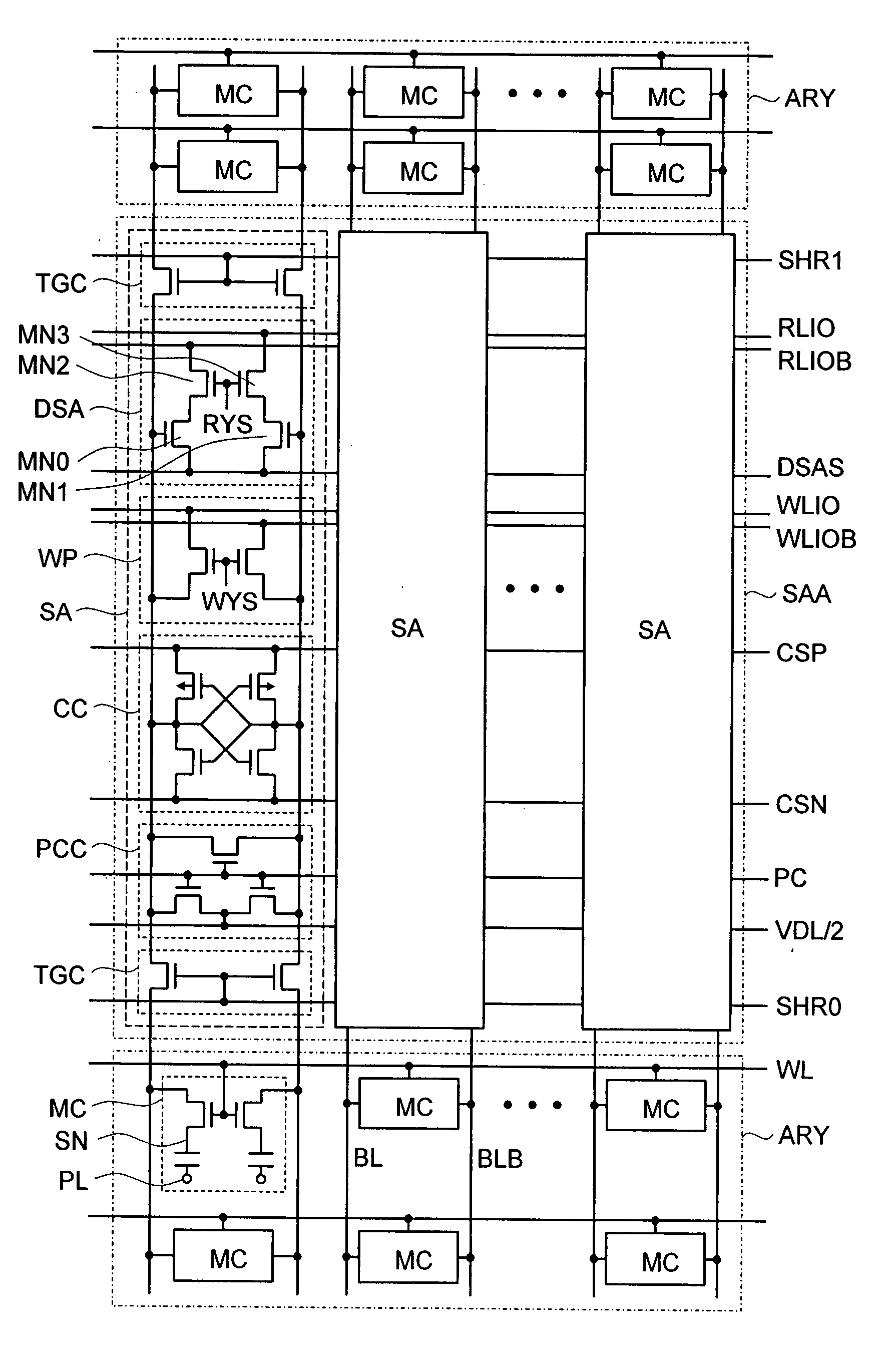 Sense amplifier for semiconductor memory device