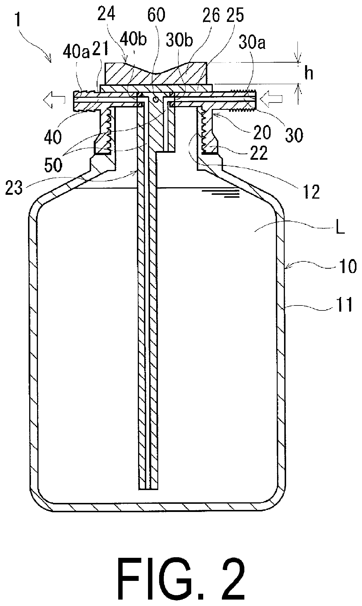 Puncture Repair Fluid Container and Puncture Repair Kit