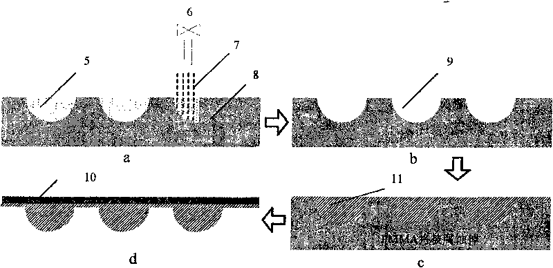 Composite bipolar plate for miniature fuel cell and its preparing method