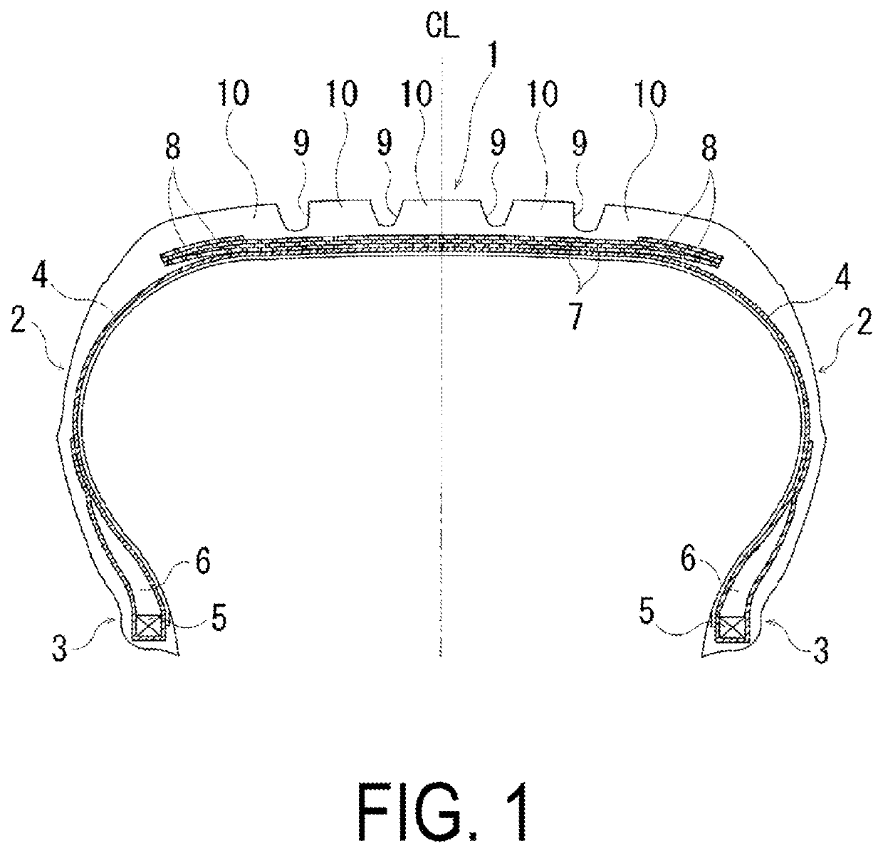 Rubber composition for tire and tire containing same