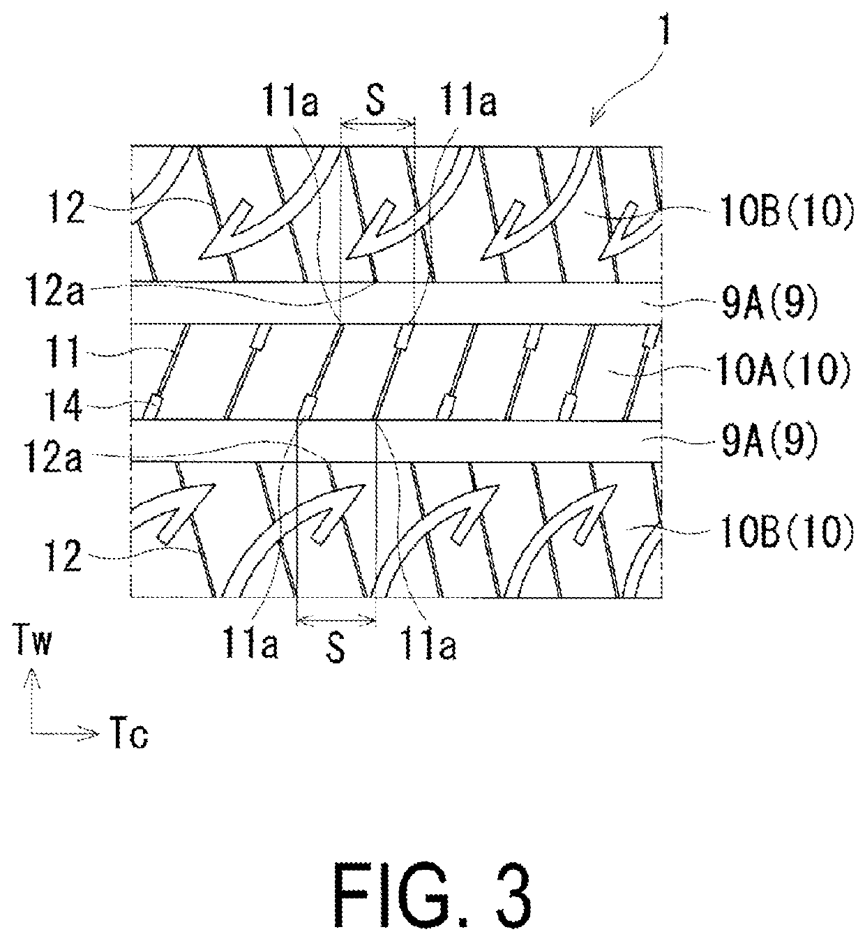 Rubber composition for tire and tire containing same