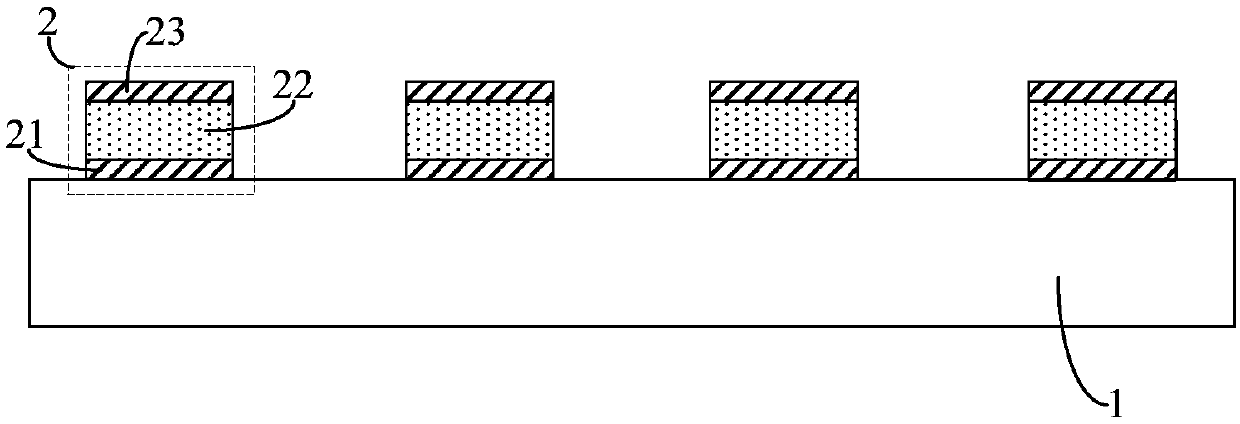 Touch substrate, display substrate and display panel